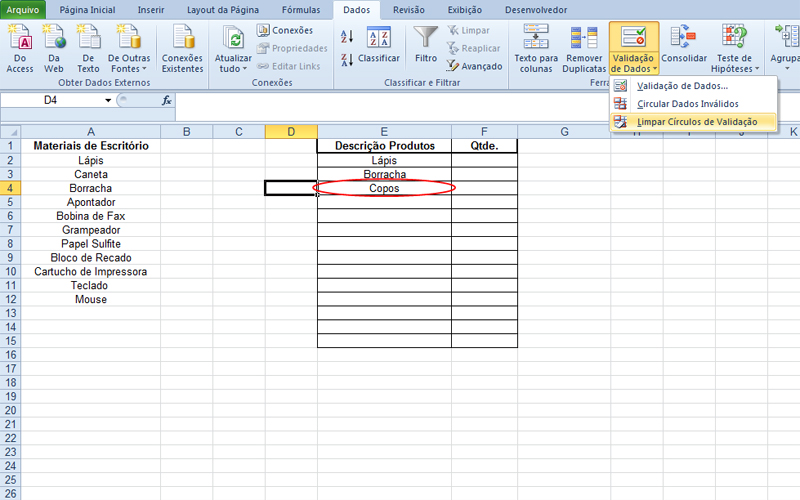 Saiba Como Criar Um Menu Suspenso (ou Drop Down) No Excel - Fotos ...