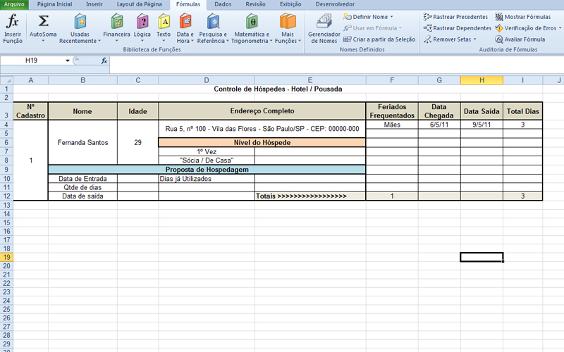 Excel Ajuda A Controlar Entrada E Saída De Pessoas, Além Do Período De ...