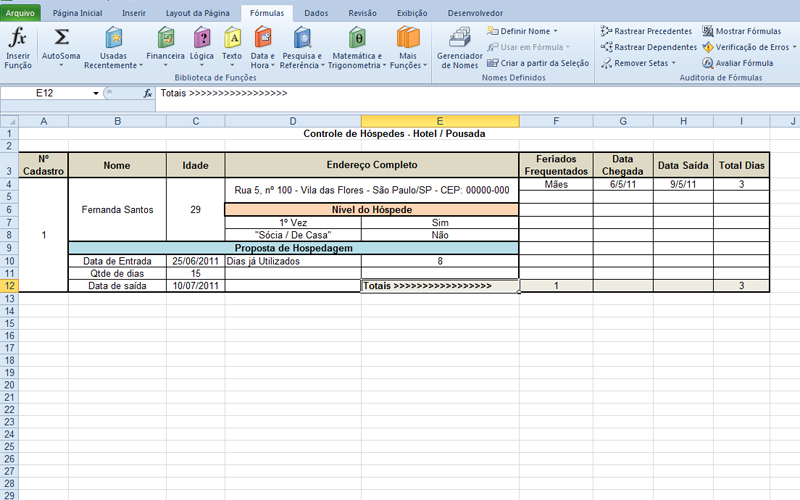 Excel Ajuda A Controlar Entrada E Saída De Pessoas, Além Do Período De ...