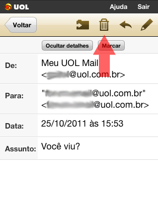 Central de Ajuda - UOL Mail