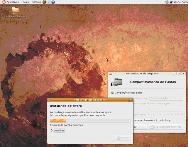 Compartilhe no Ubuntu 5