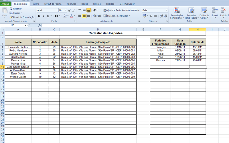 Excel Ajuda A Controlar Entrada E Saída De Pessoas, Além Do Período De ...