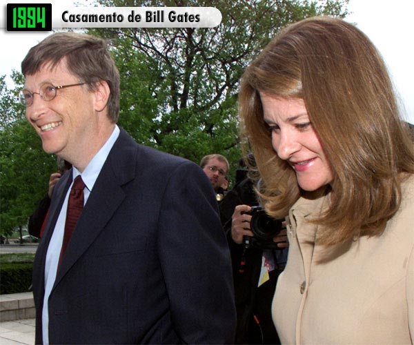 1994 - Casamento de Bill Gates